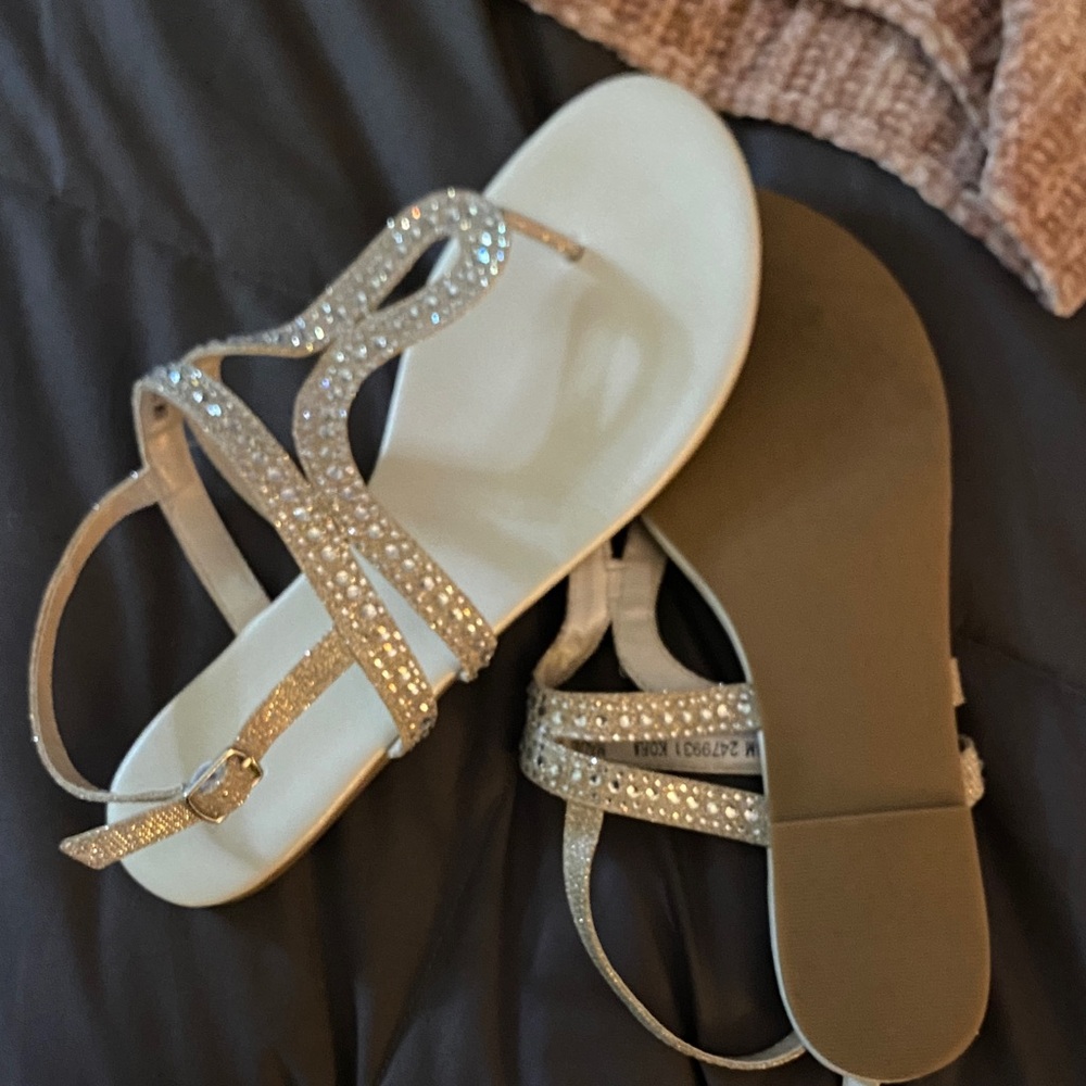 Sparkling Strappy Sandals